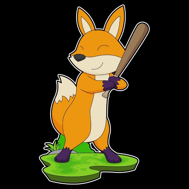 Fuchs Baseball Baseballschläger