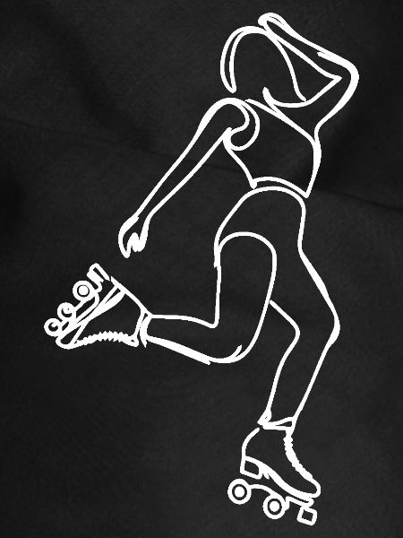 Roller Skater Drawing