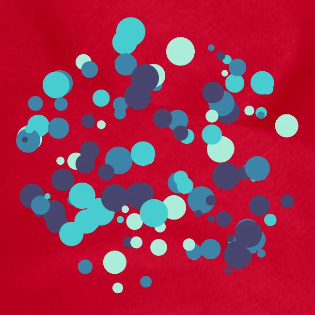 Motif cercles abstraits