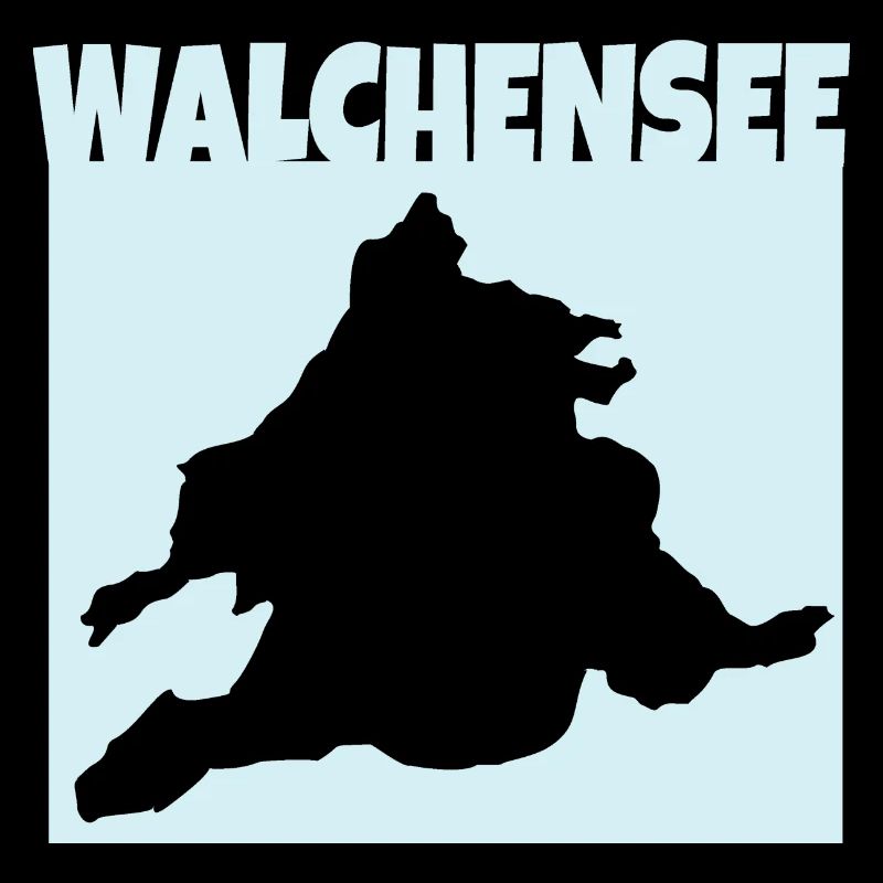 Walchensee - Silhouette