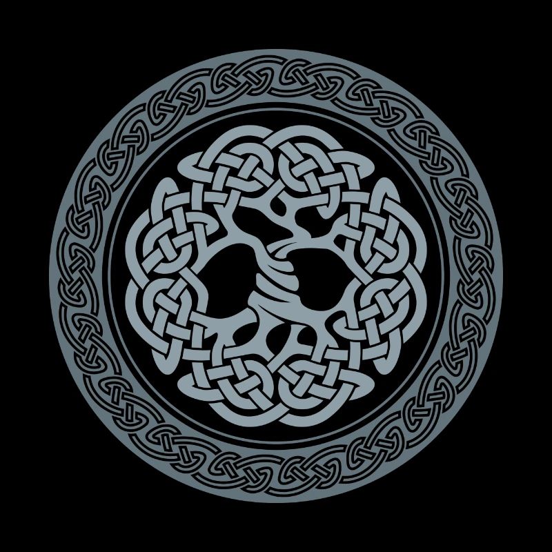 Tree in classical Celtic style, ver. 2