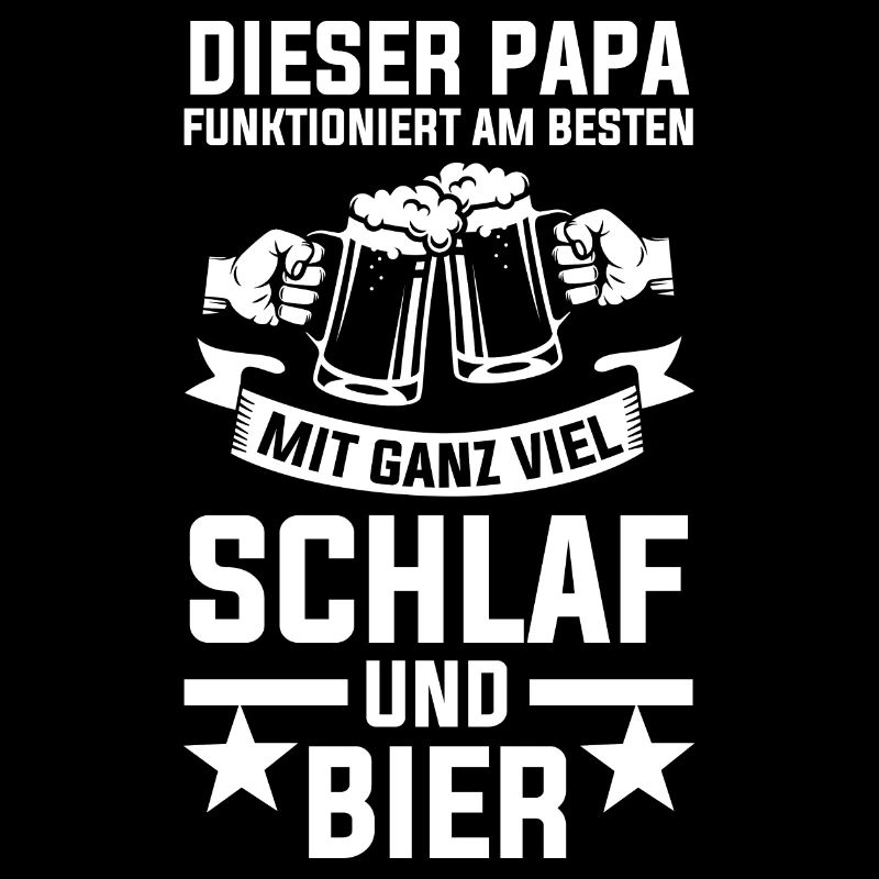 Papa Bier Vatertag Vater Geschenkidee
