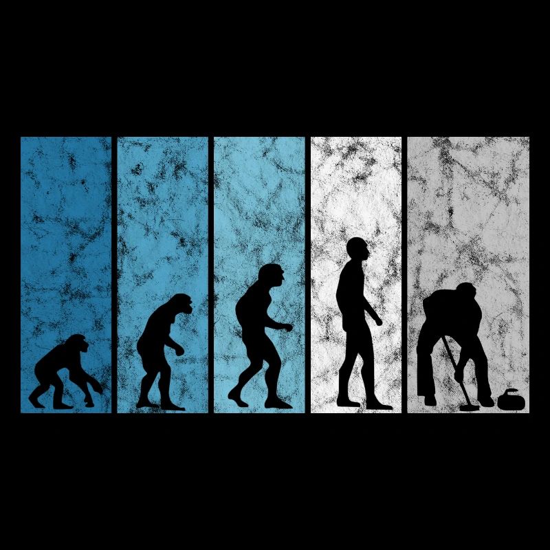 Eis Curling Curler Eisstockschießen Evolution