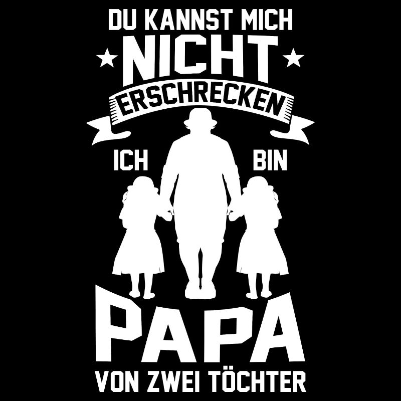 Papa Von Zwei Töchter Geschenk