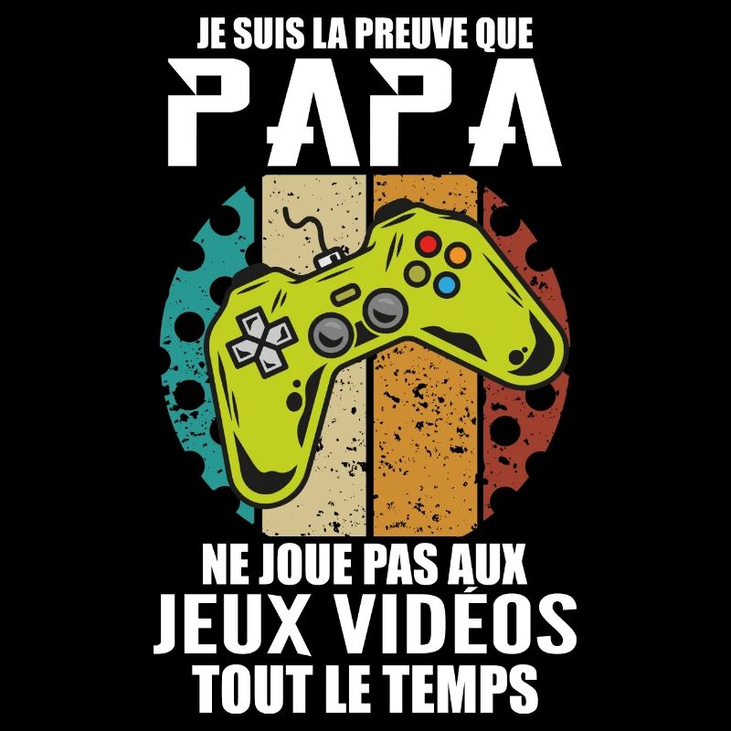 Proof that Dad doesn't play video games