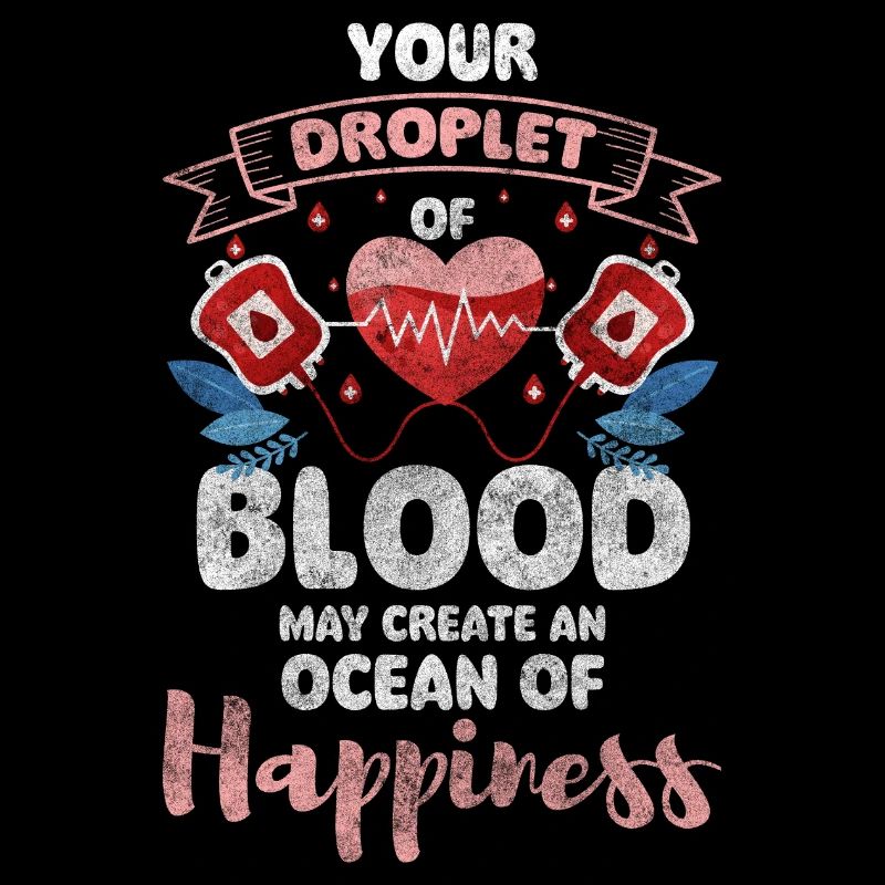 Blutspender Miteinander Spende