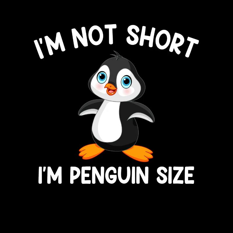 Ich bin nicht klein Ich bin Pinguin Größe, Pinguin