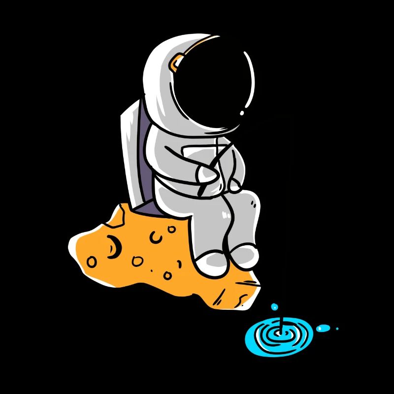 Fishing Astronaute - Pêcheur astronaute dans l’espace