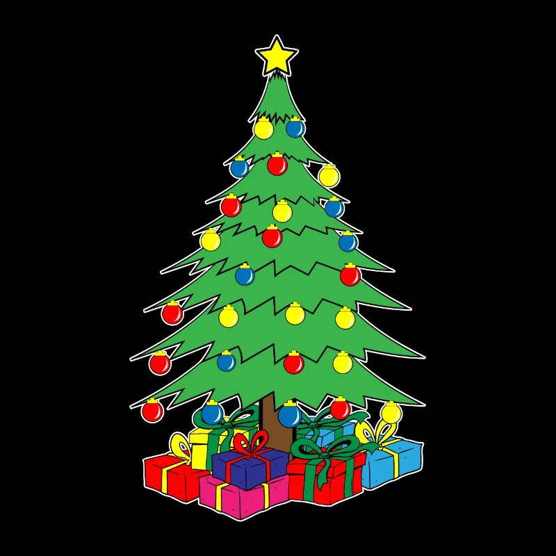 Arbre de noël cadeaux sapin noël