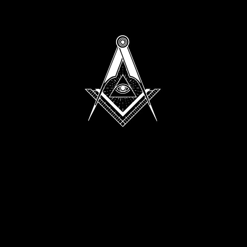 Masonic Compasses With Square
