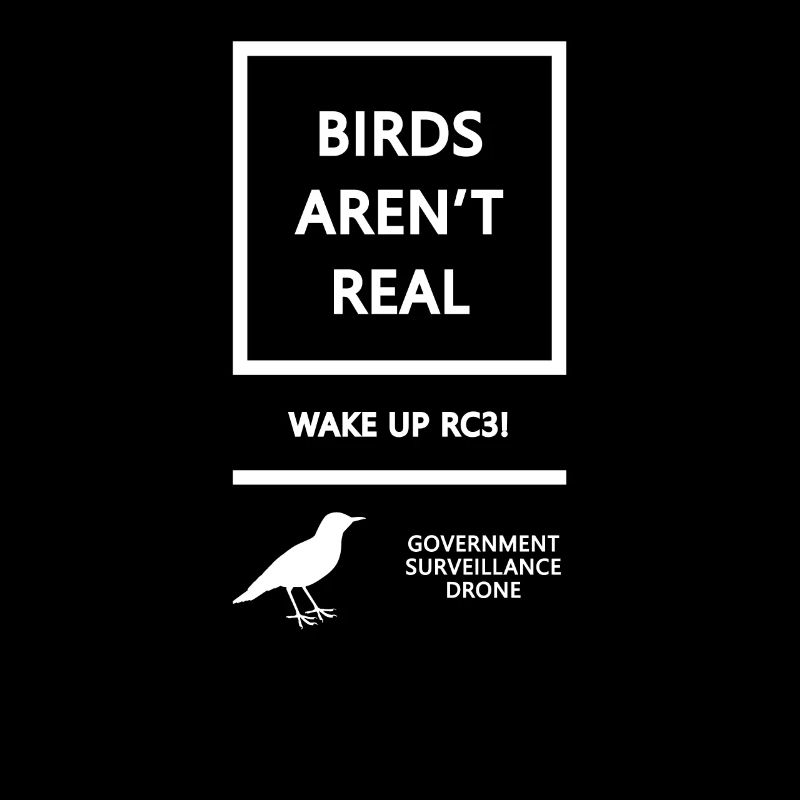 Birds aren't real - CC Congress Hacker RC3