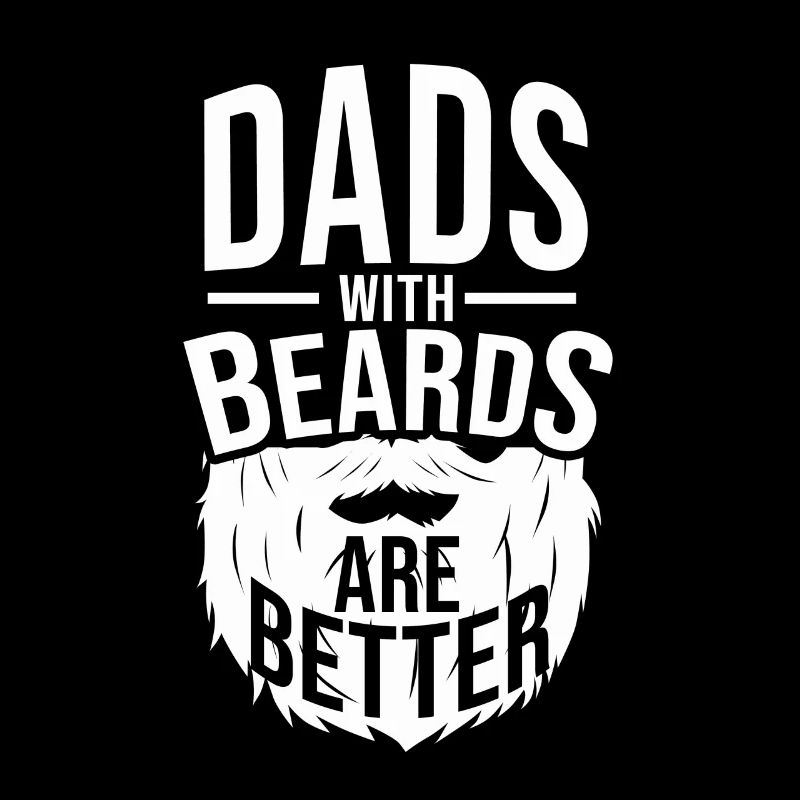 Bester Papa Vater Bart Geschenk