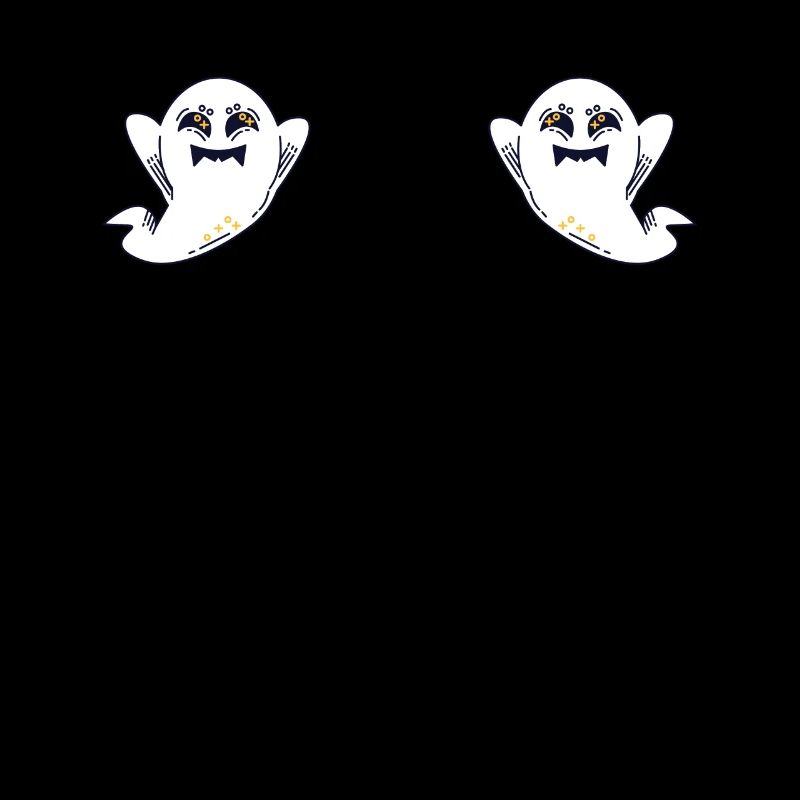 Little Cute Ghosts Halloween Ghost Night