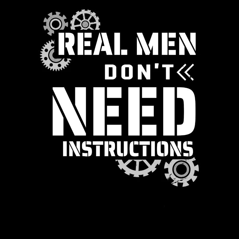 Real men don't need lessons
