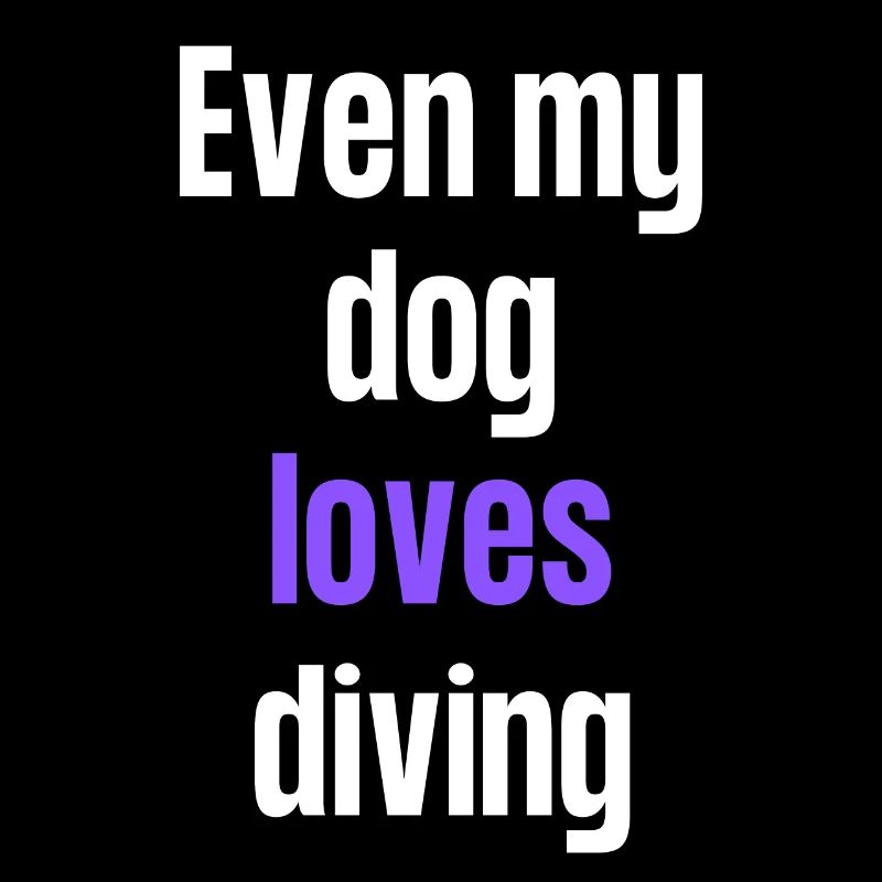 Même mon chat adore la plongée.