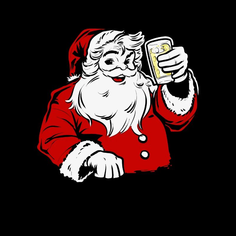 Pfälzer Weihnachtsmann dubbeglas Pfälzer