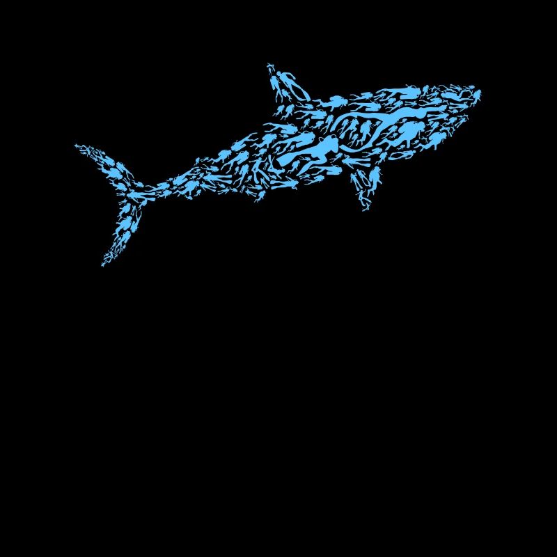 Diver Creative Shark Scuba Divers
