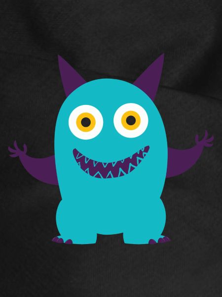 Dancing Blue Monster