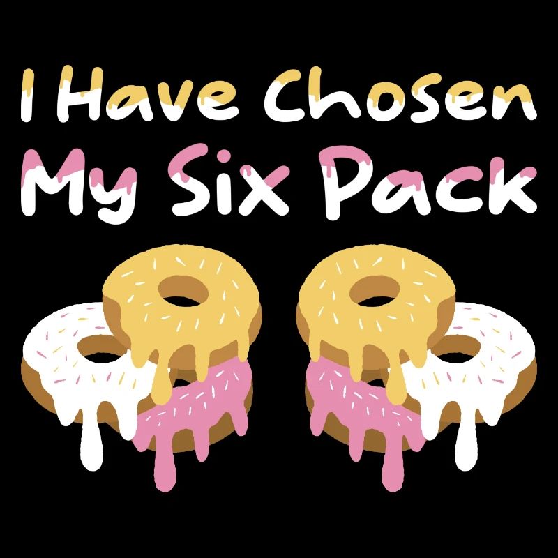 Donut Sixpack Donuts Drôle Drôle Cadeau