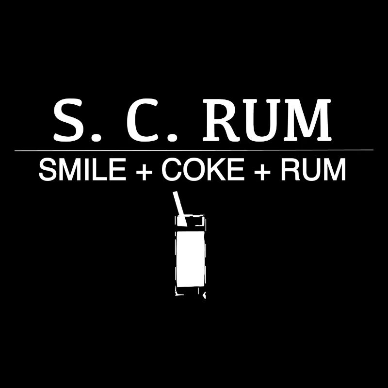Scrum Rum White Fonts