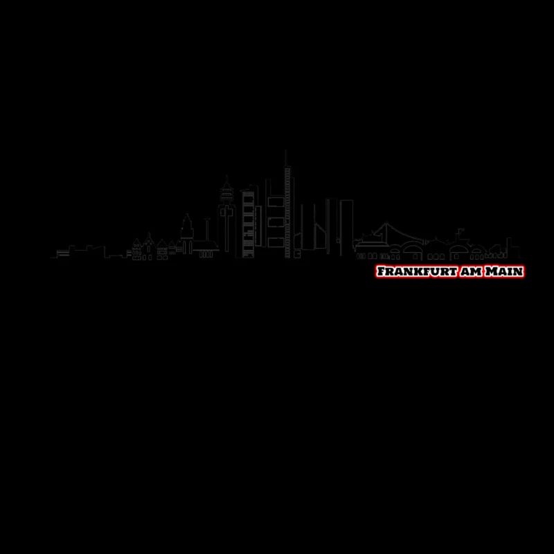 Francfort-sur-le-Main avec skyline