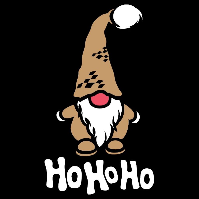 hohoho Noël gnome bande dessinée icône mignonne icône