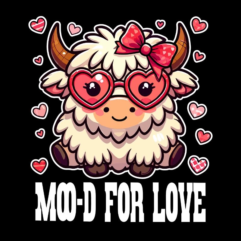 Moo-d for Love - Douce vache de la Saint-Valentin