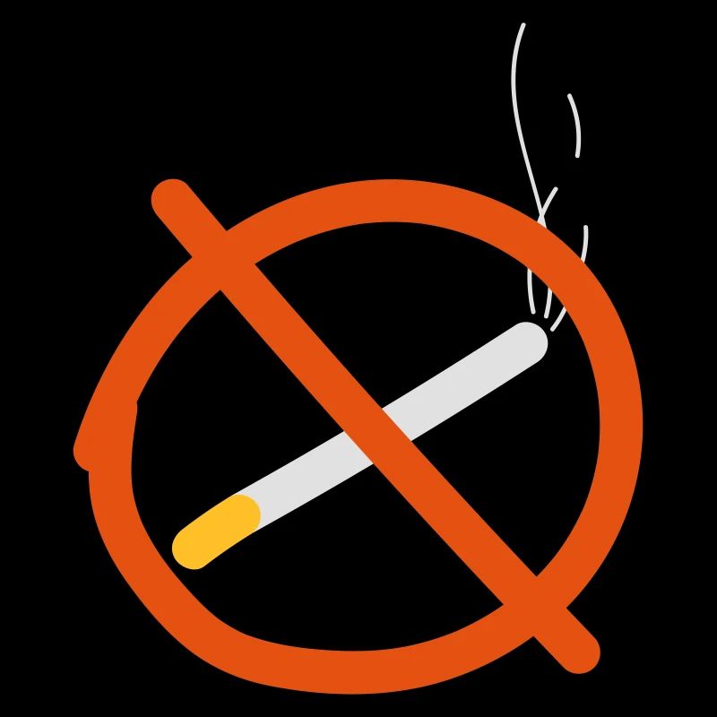 Interdiction de fumer / Interdiction de fumer / Cigarette / Cigarette