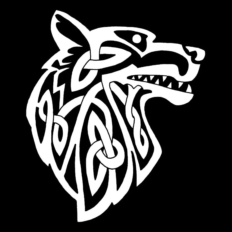 Loup blanc viking