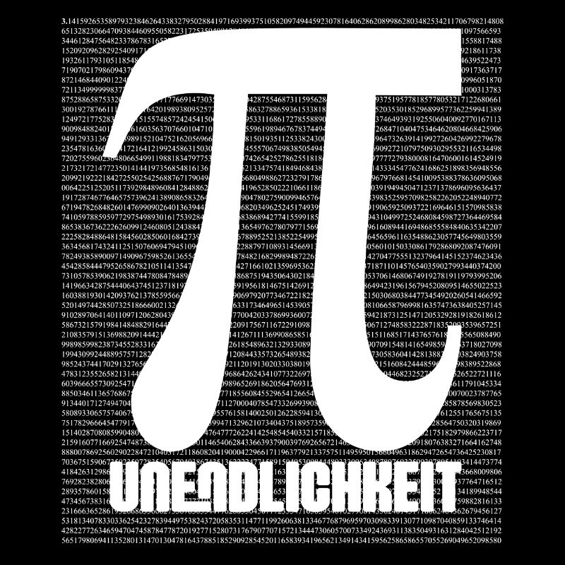 Pi Symbol Pattern Nerd