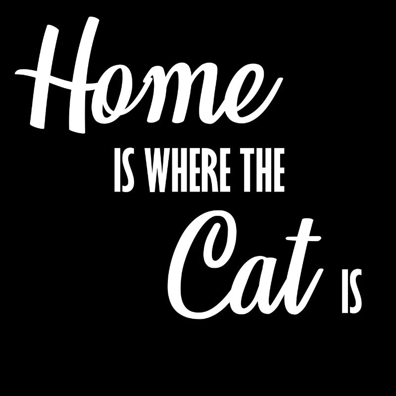 La maison est l’endroit où le chat est le propriétaire du chaton lover