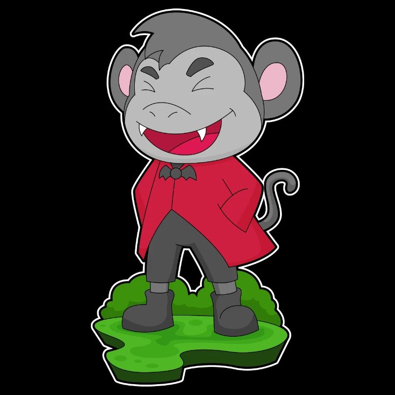 Singe Halloween Vampire