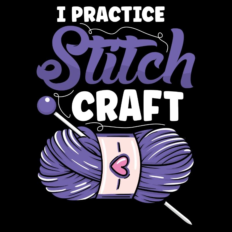 I practice stitch craft