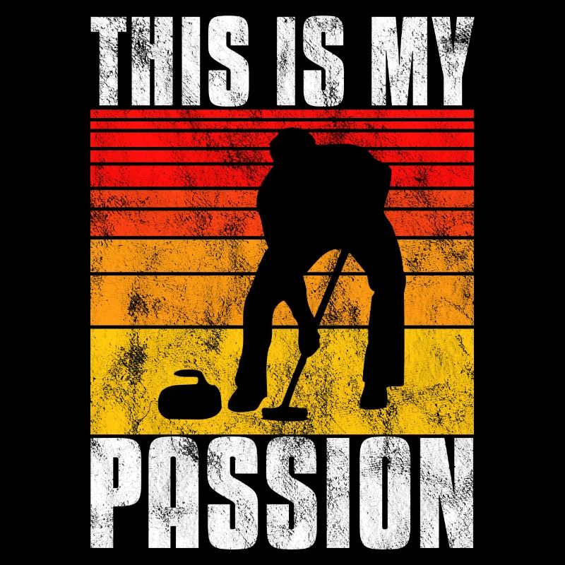 Curling is my Passion Curler Eisstockschießen