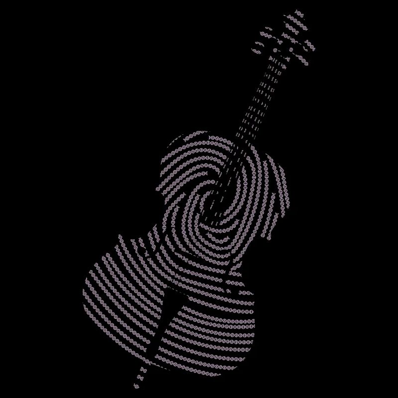 Instrument de musique classique Violoncelle DNA Strand