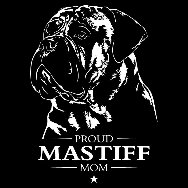Mastiff Mom Hunde Hund Wilsigns