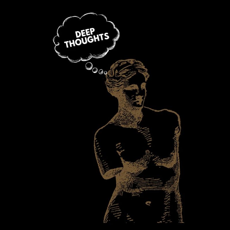 Statue Has Deep Thoughts