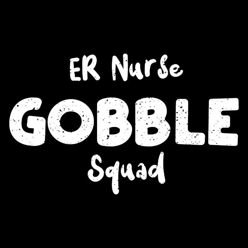 Escouade gobble de l’infirmière des urgences