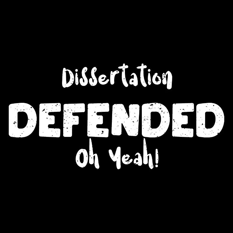 Dissertation Defended Oh Yeah!