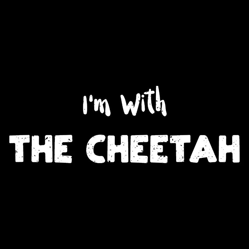 Je suis avec le guépard - Cheetah