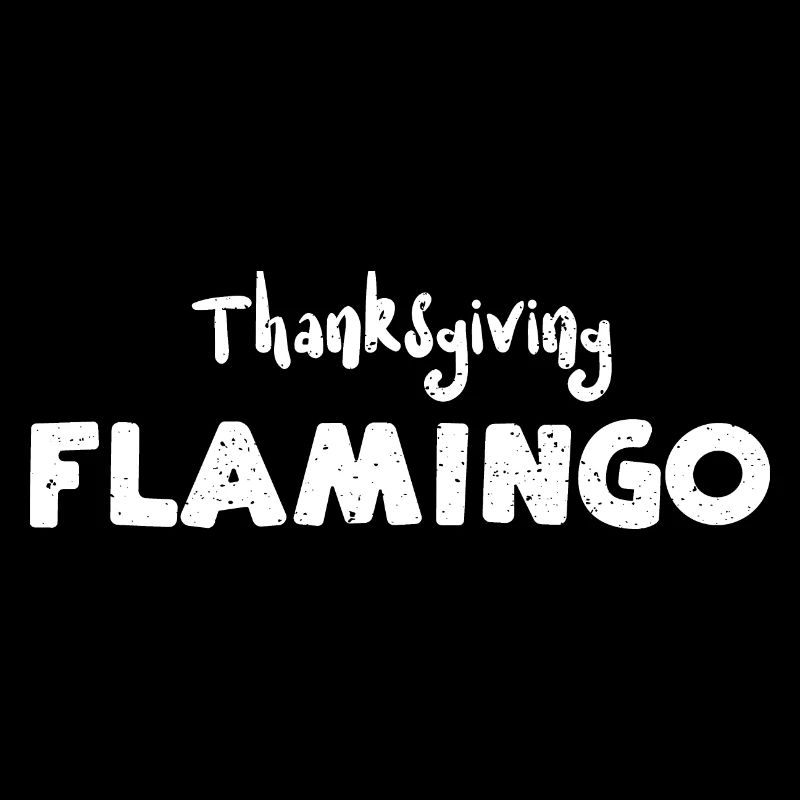 Flamant rose de Thanksgiving