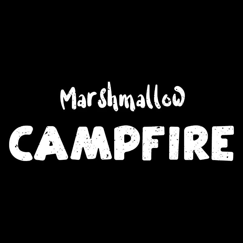 Feu de camp à la guimauve - Camping