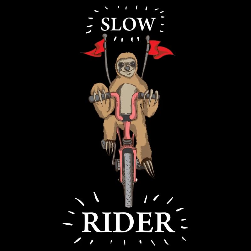 Sloth Slow Rider Cyclist & Athlete Bicycle