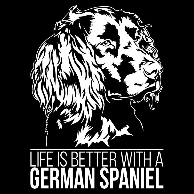 German Spaniel life is better Hunde Hund Wilsigns