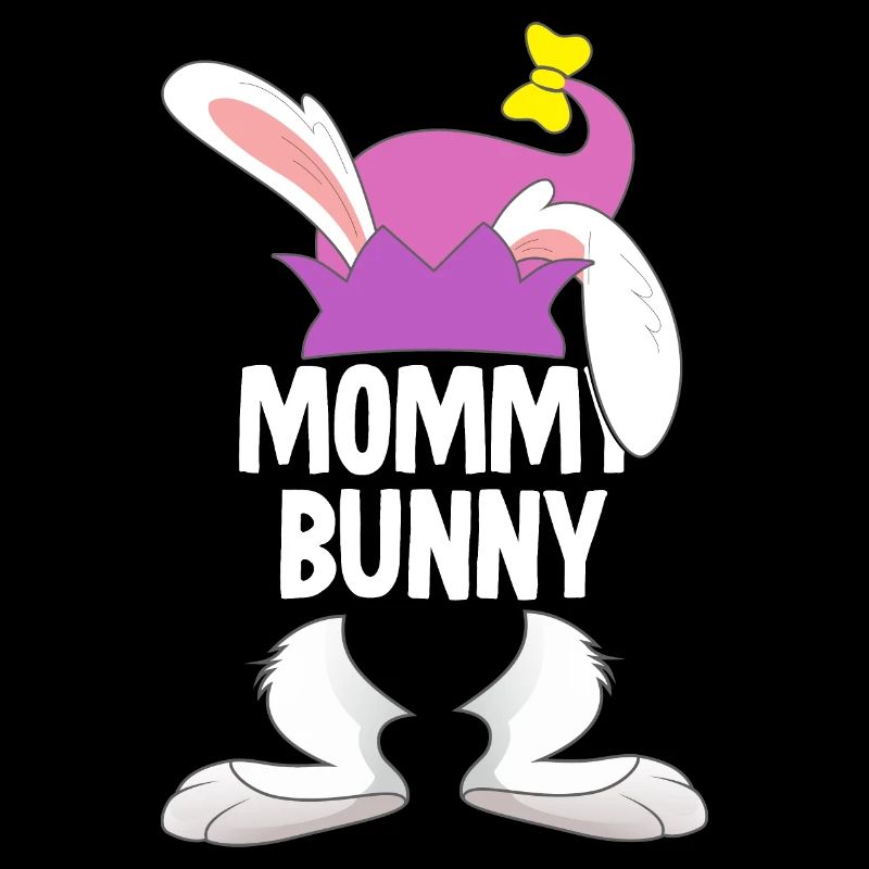 Maman Lapin de Pâques Joyeuses Pâques