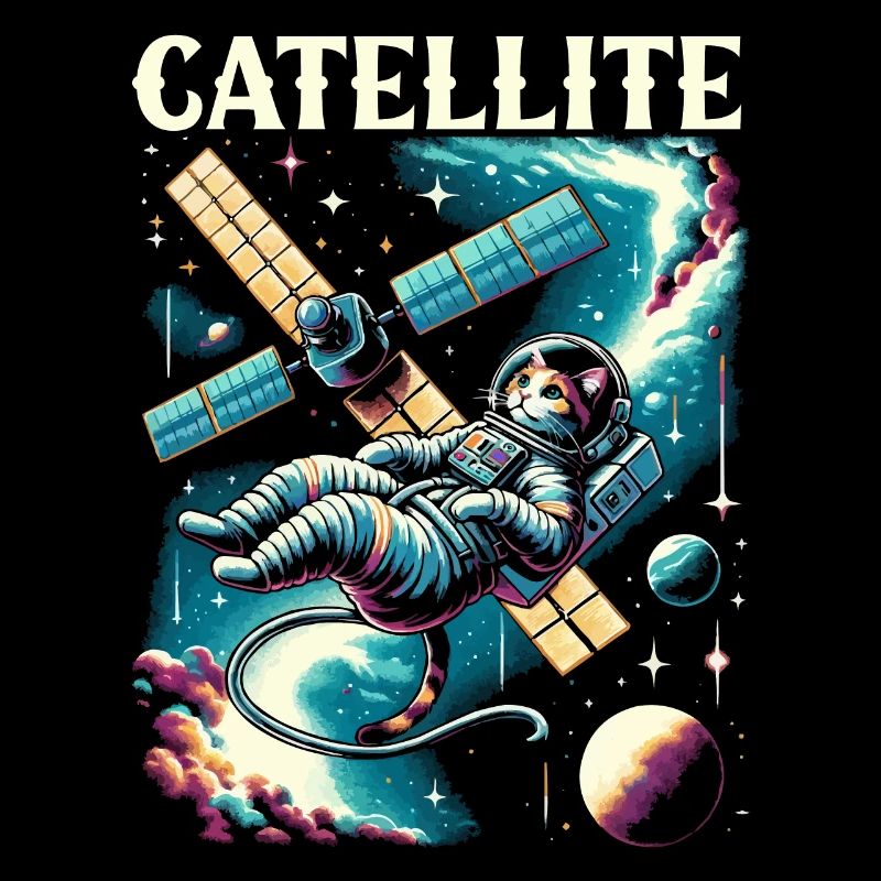 Chat cosmonaute astronaute