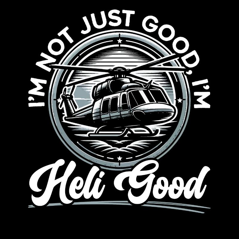 Helicopter pilot flies