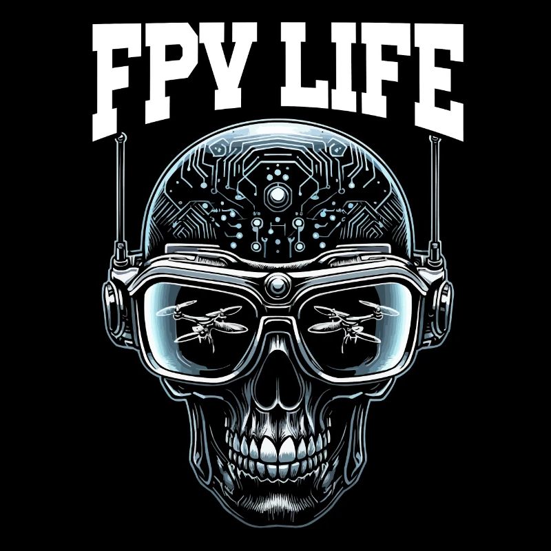 Pilote de drone FPV, télécommande