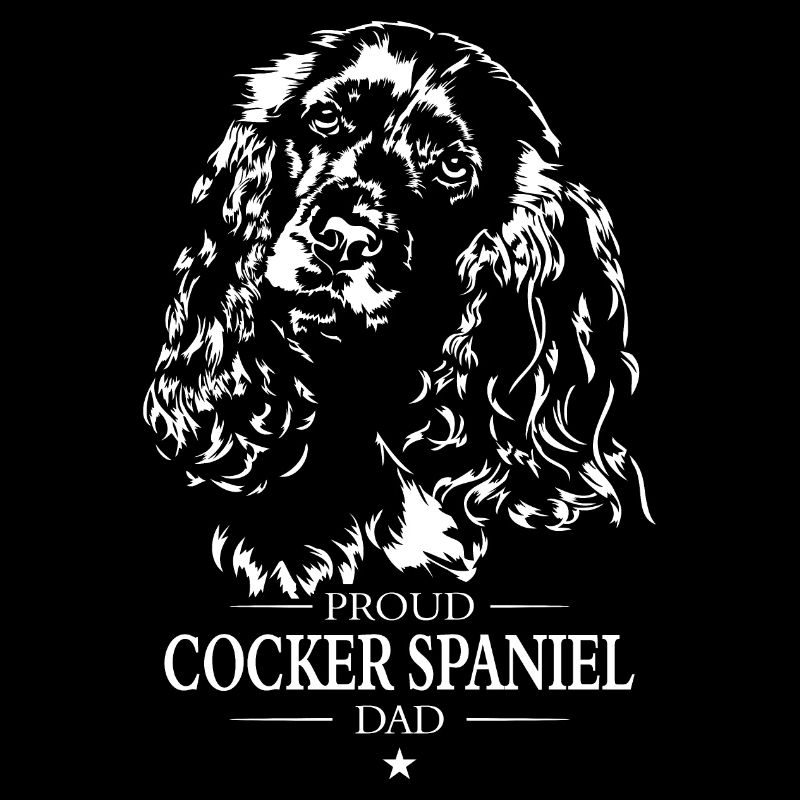 Cocker Spaniel Dad Hunde Hund Wilsigns