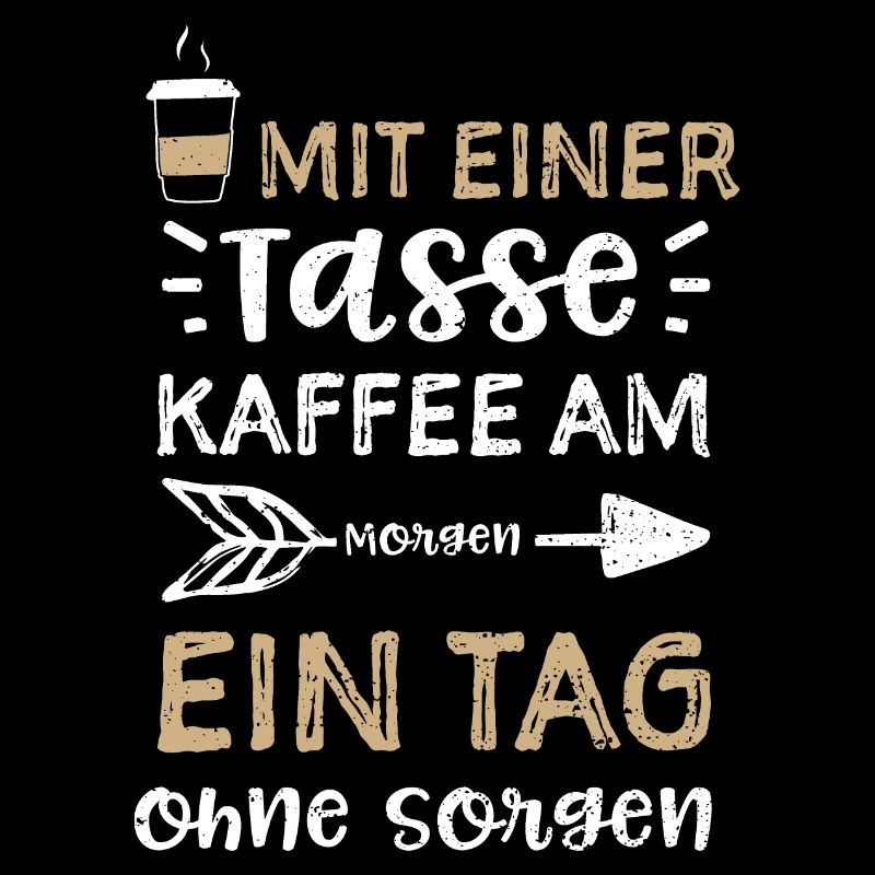 Mit einer Tasse Kaffee am Morgen...